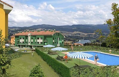 Piscina de Residencial El Palacio